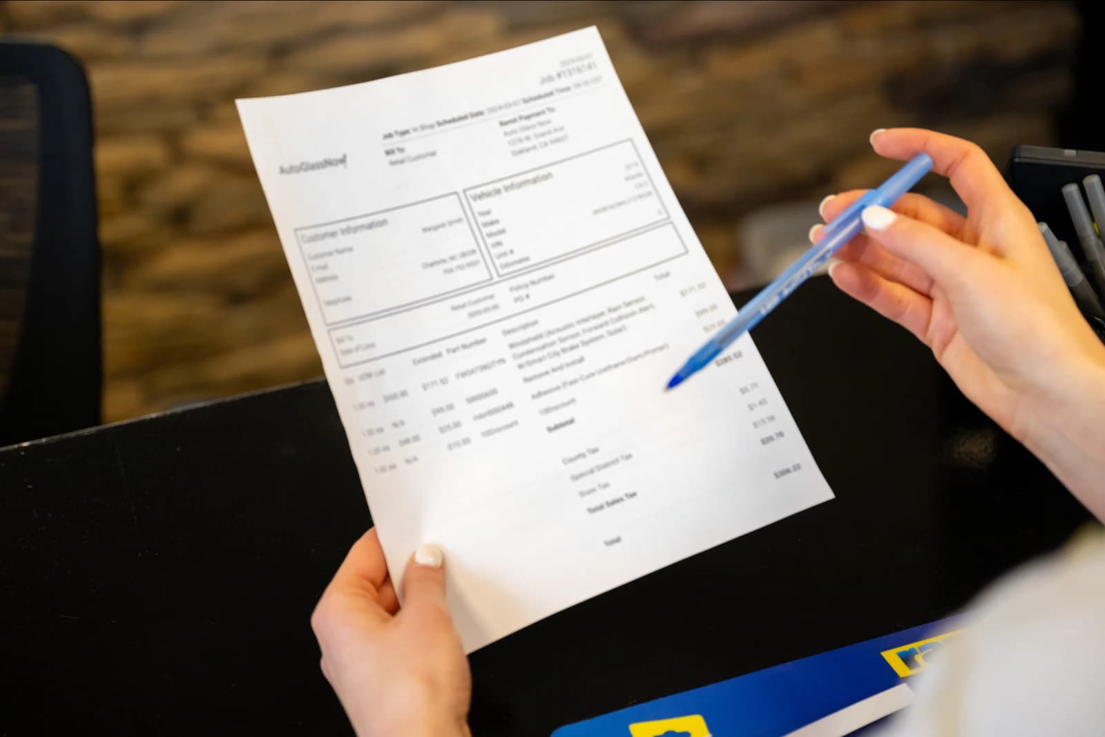 Customer Invoice